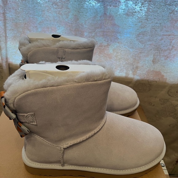 Ugg Minnie Bailey bow retro spots metal gray - Picture 4 of 13